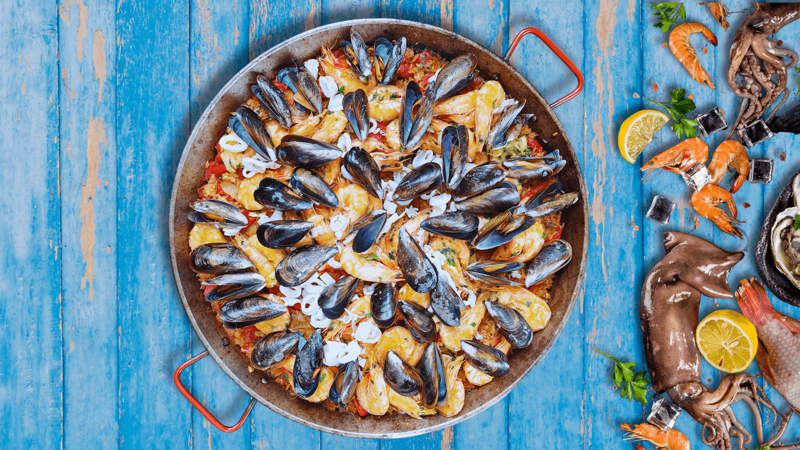 Seafood Paella